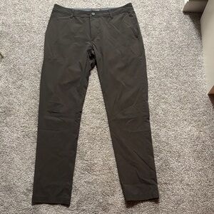 Linksoul Men's Dark Brown Chinos